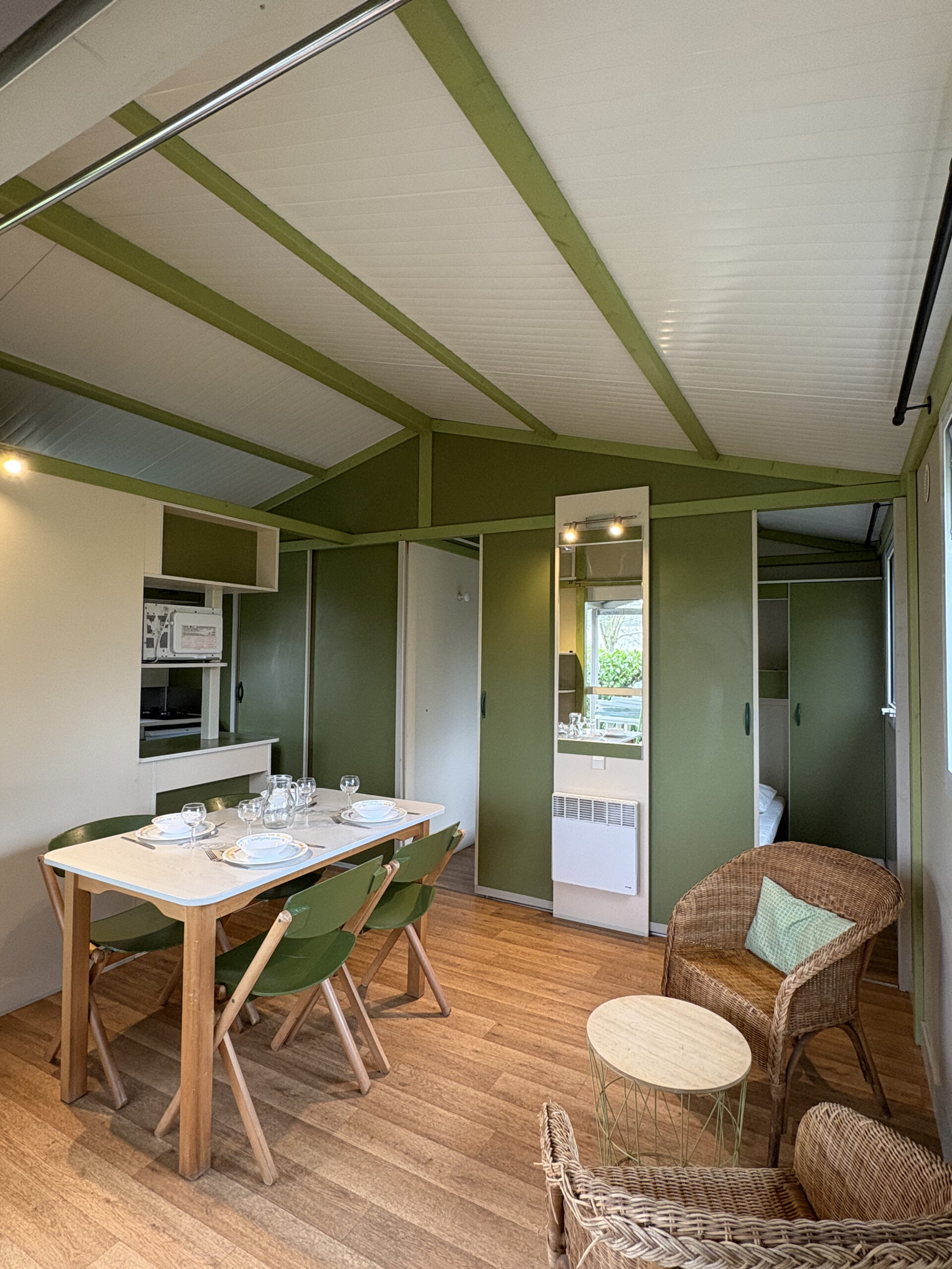 interieur mobil home à louer paimpol