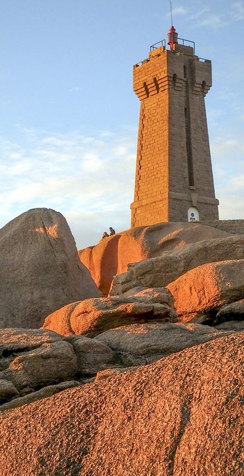 côte de granit rose campsite